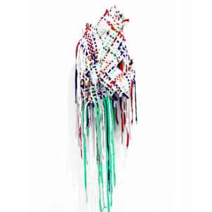 Scott Eric Williams Klawarritsoeis 2016 Woven shoelace 40 x 142 cm
