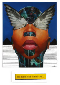 The Sun and the Sky 2019 Oil and Acrylic on Canvas Aprox 150 x 185 cm