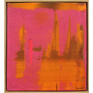 Mary Visser Kaleo 2018 acrylic on canvas 34 x 30 cm