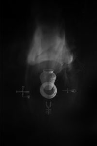 Carla Janse van Rensburg Untitled (10 minute exposure of Recoding Vase Consecration Ritual) 2018 digital photograph archival ink on Hahnemuhle, 1of20 35.5 x 24.2 cm