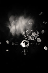 Carla Janse van Rensburg Untitled (10 minute exposure of Recoding Vase Ritual) 2018 digital photograph archival ink on Hahnemuhle, 1of20 35.5 x 24.2 cm