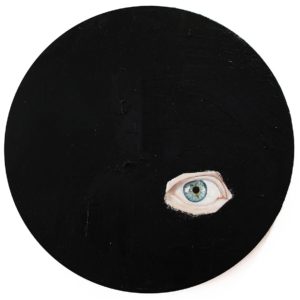 Chelsea Peter Shrouded IV 2019 mixed media installation 29.5 cm in diameter