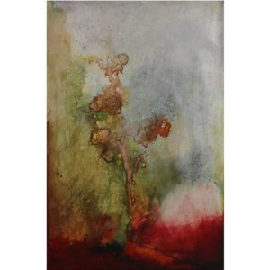 Sue Greeff fleur II 2019 Ink and Pigment on Board 20 x 30 cm