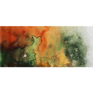 Sue Greeff outer bloom 2019 Ink and Pigment on paper 50 x 20.5 cm